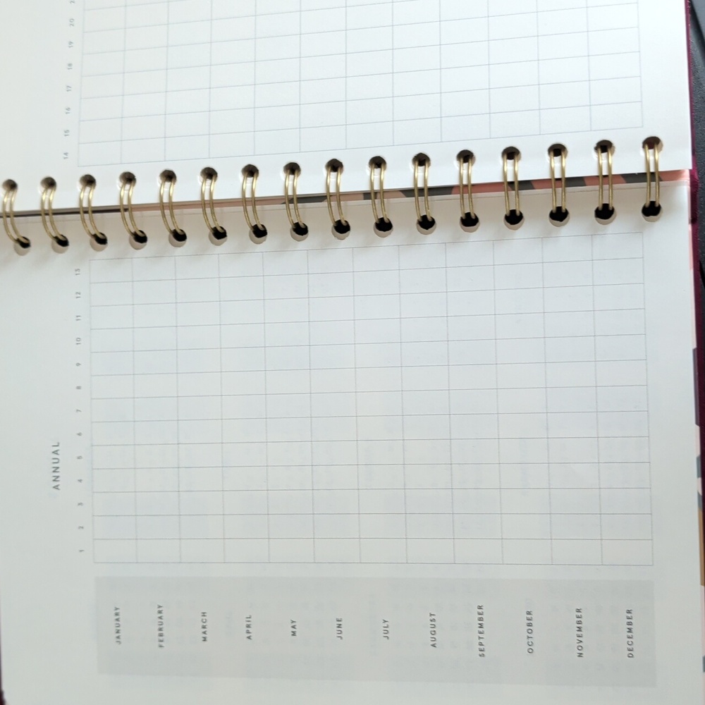 Baltic Club Burgundy Hardcover Planner - Picture 5 of 5